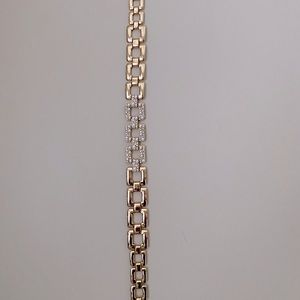 Zara | Baroque style jeweled, embellished belt ; new, unworn